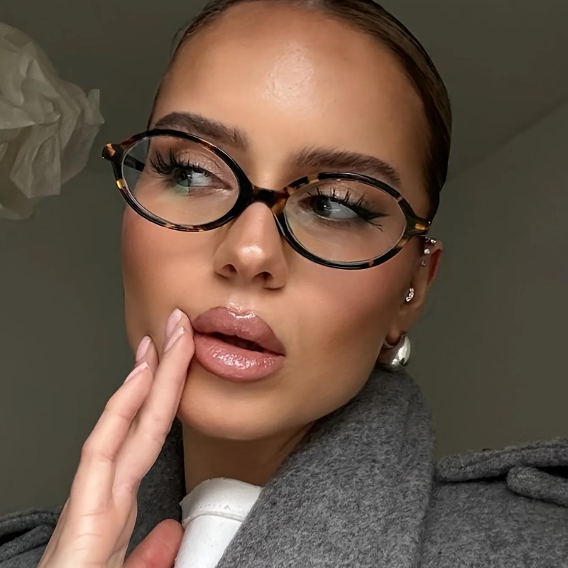 Vintage Fashion Brands - Vintage Ovale Sonnenbrille für Damen Luxusmarken-Designer