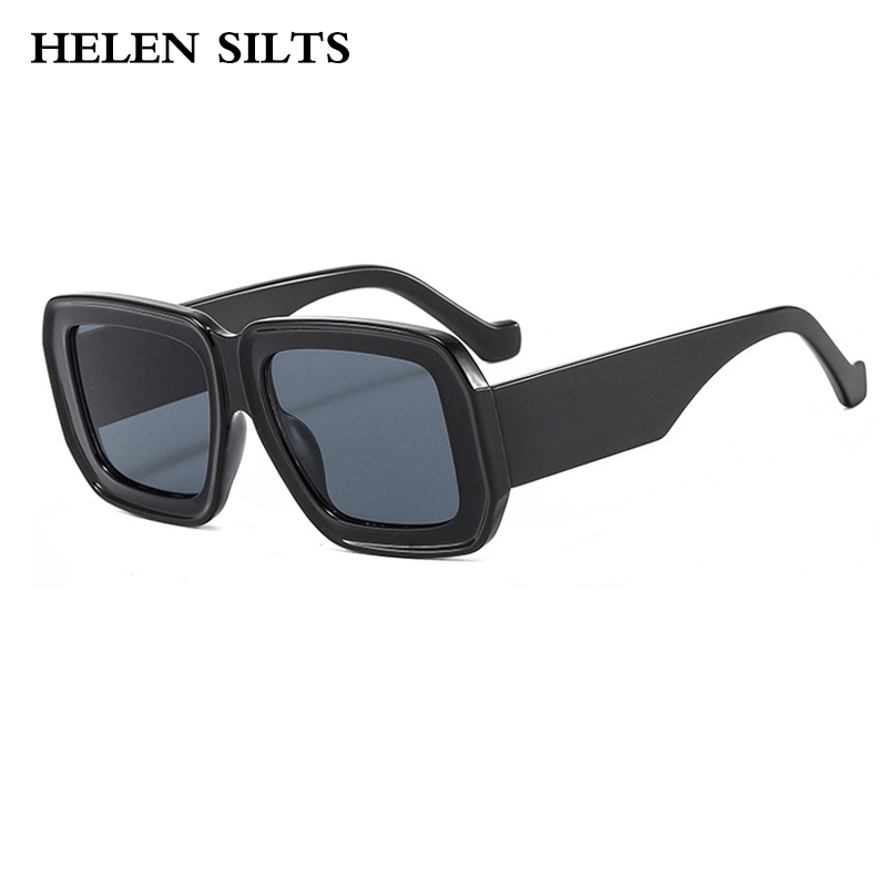 Vintage Fashion Brand Names - Quadratische Vintage-Sonnenbrille, UV400, Modedesigner-Sonnenbrille für Damen
