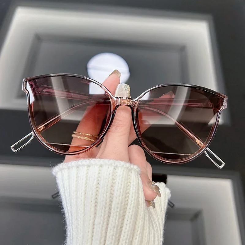 Vintage Fashion Brands - Katzenaugen-Vintage-Sonnenbrille für Damen und Herren, Retro-Sonnenbrille,