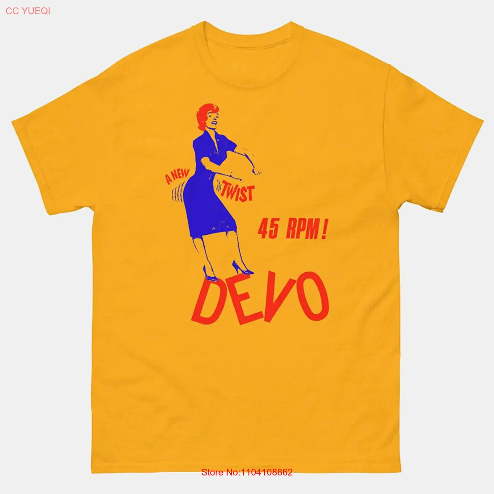 Vintage Fashion News - DEVO Band – ein neues, gelbes