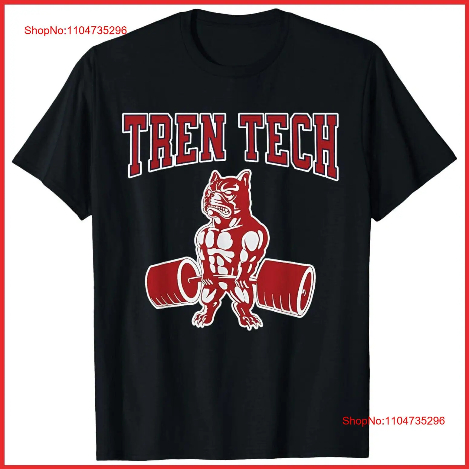 Vintage Flannel Shirt - Tren Tech Gym Bodybuilding Schwarzes Baumwoll-T-Shirt
