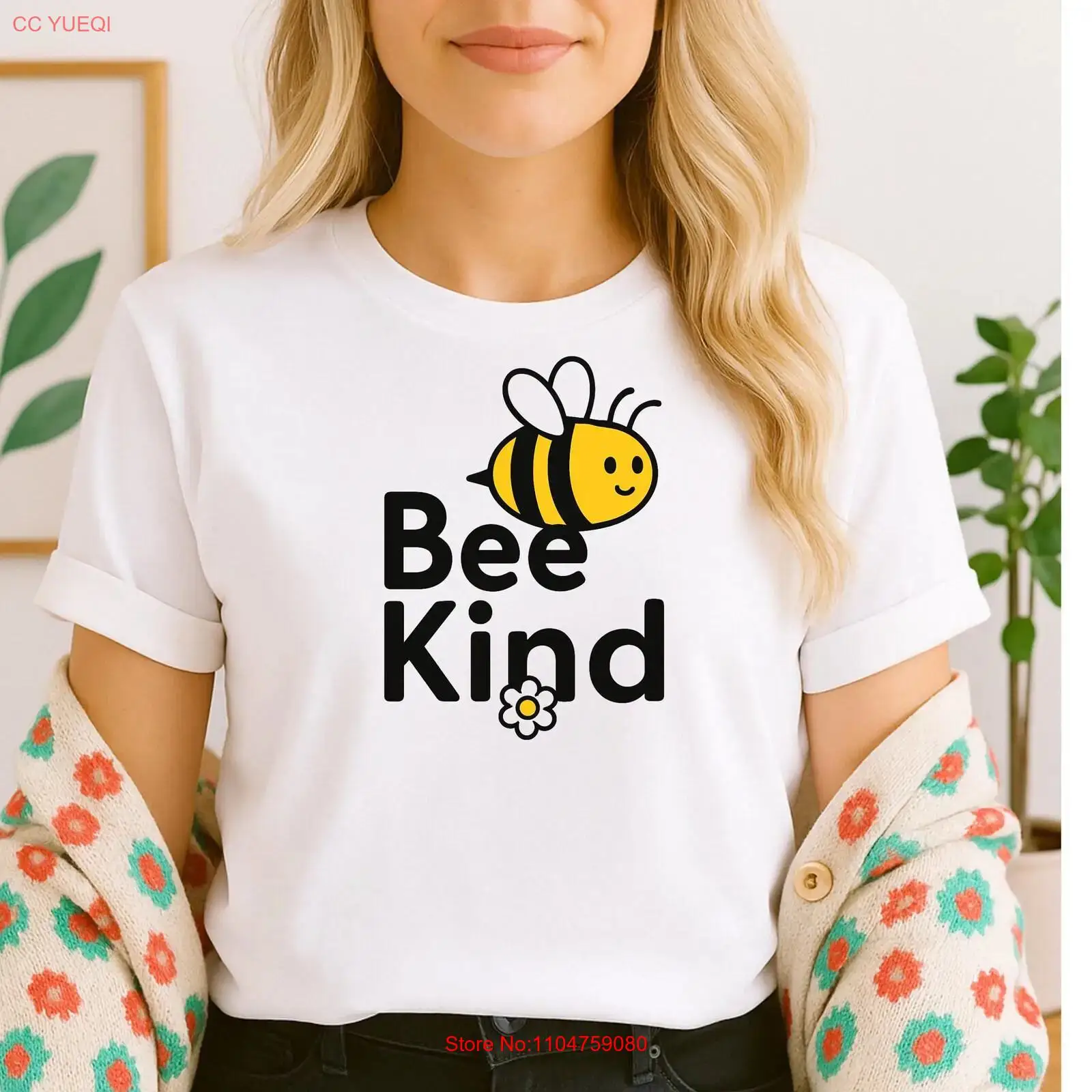 Vintage Vibes Fashion - Bee Kind Softstyle T-Shirt, niedliches Motiv