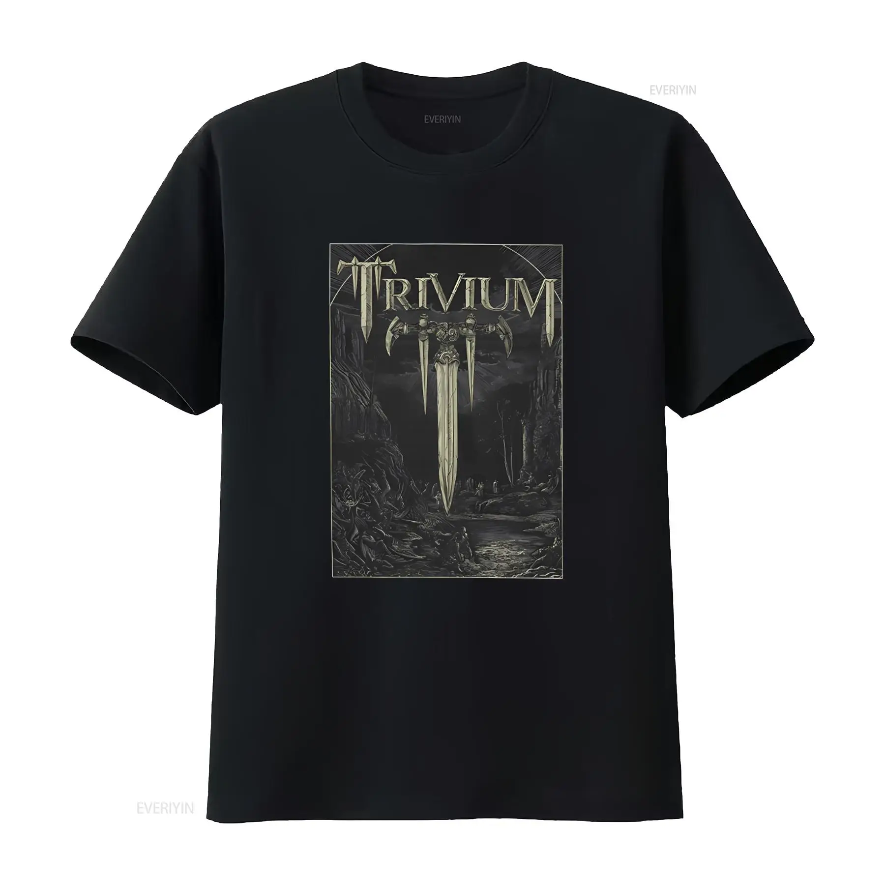 Vintage Fashion News - Trivium Battle Metal Band Offizielles T-Shirt