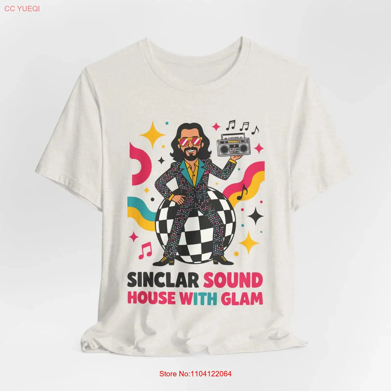 Vintage Vibes Fashion - Bob Sinclar Disco Vibes T-Shirt im