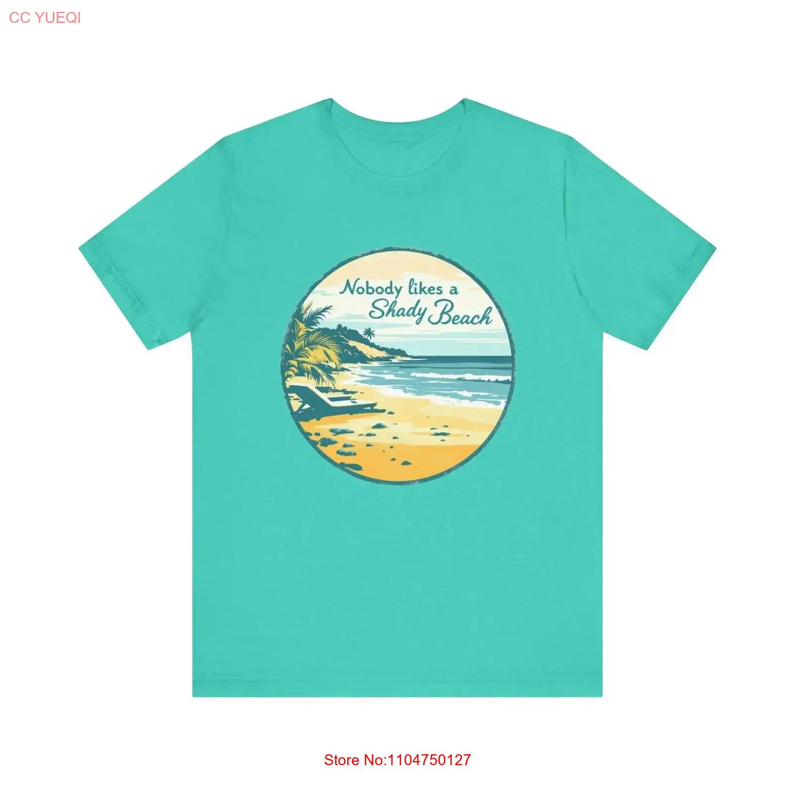 Vintage Vibes Fashion - Nobody Likes a Shady Beach T-Shirt,