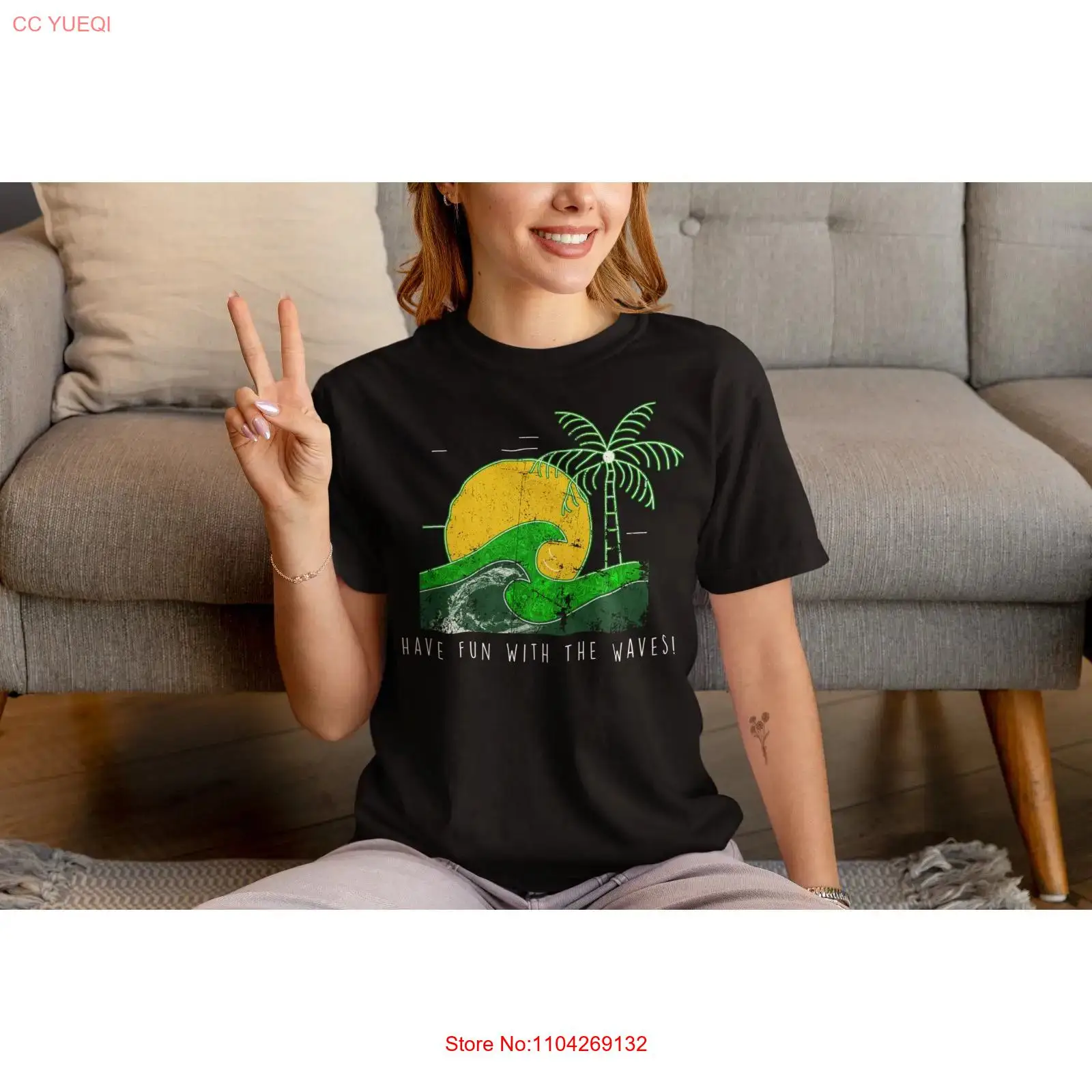 Vintage Vibes Fashion - Sommer-Vibes Boho Strand Surf Sonne Urlaub