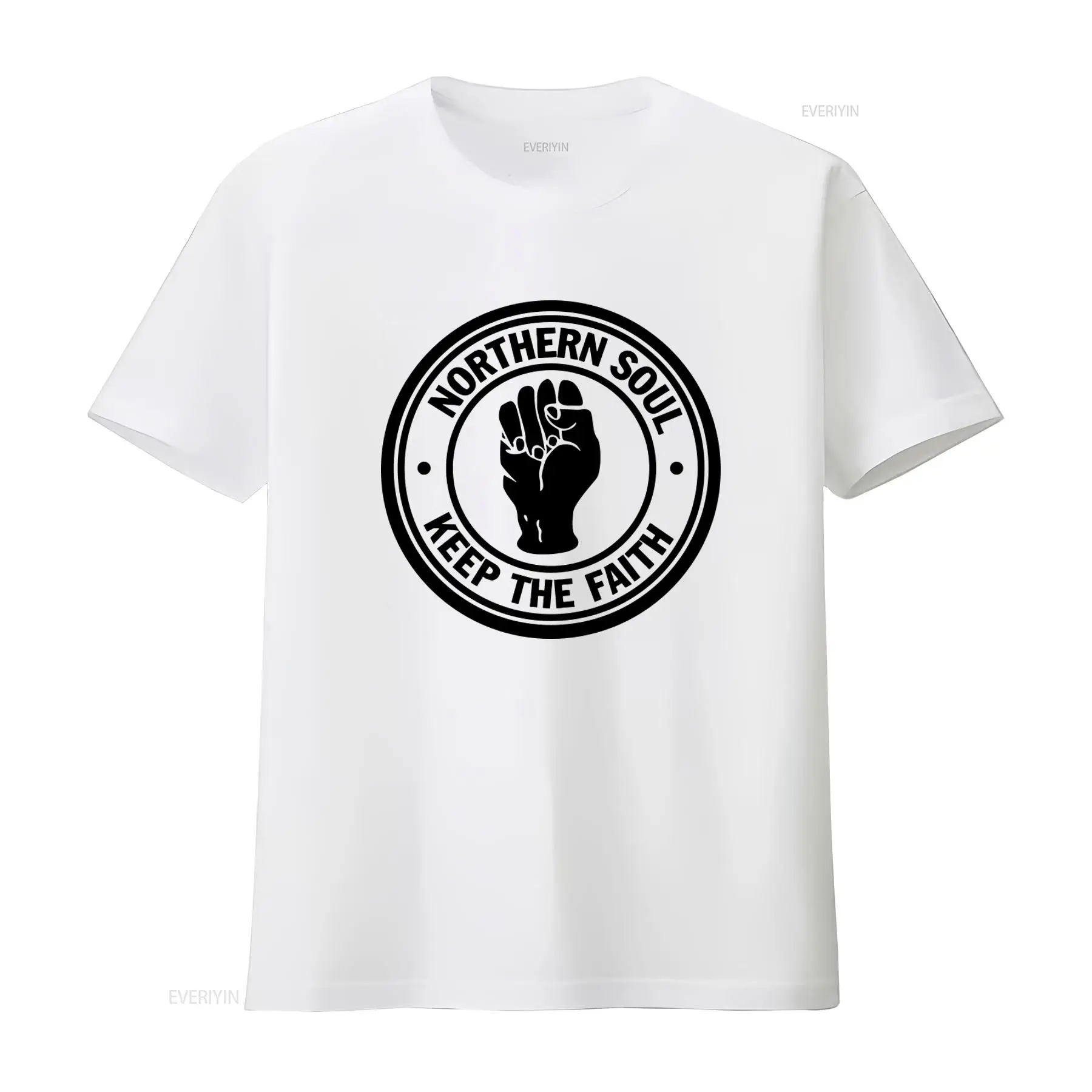 Vintage Vibes Fashion - Northern Soul Keep The Faith T-Shirt,