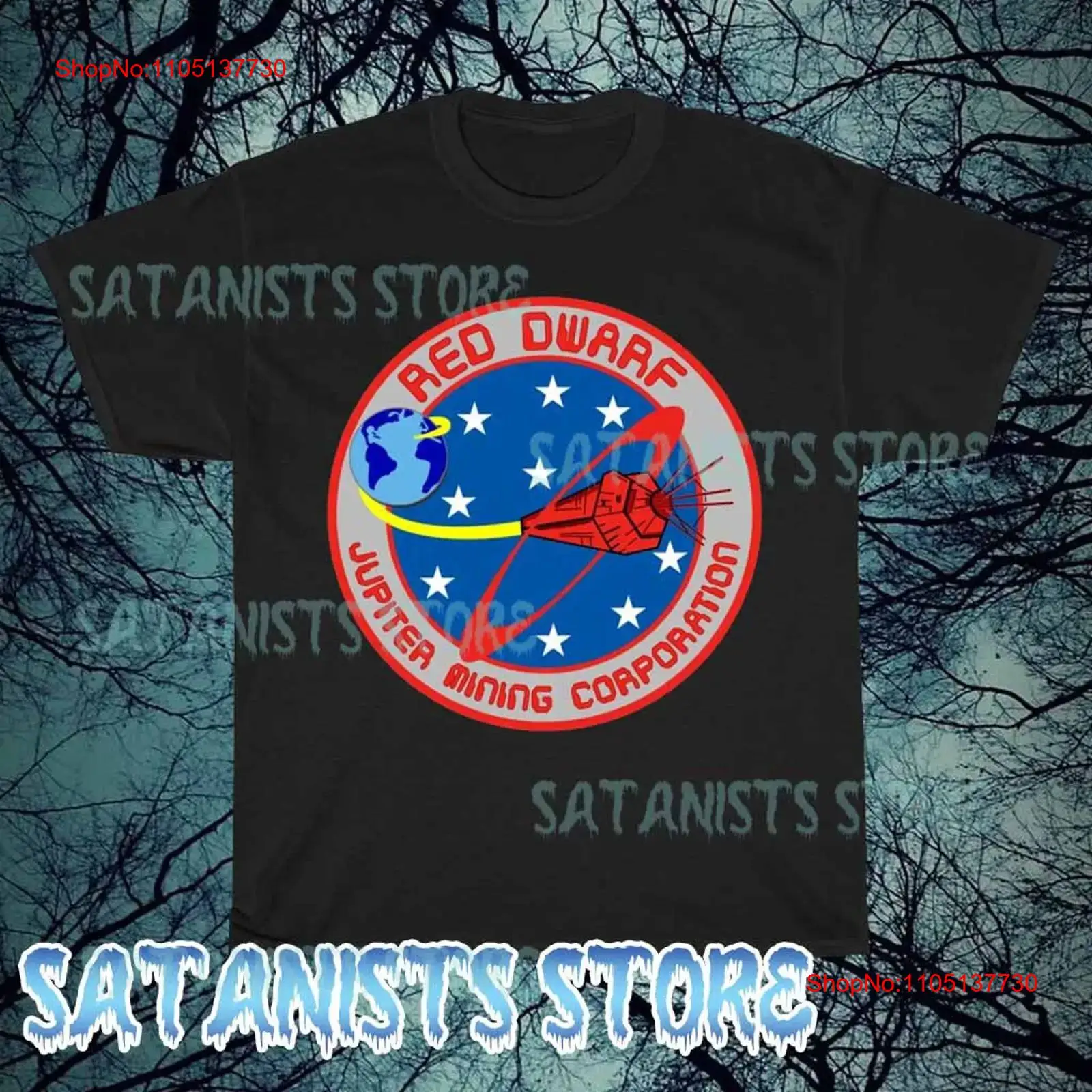 Neues Red Dwarf Logo Herren T- – Vintage Fashion News Bewertung und Preis