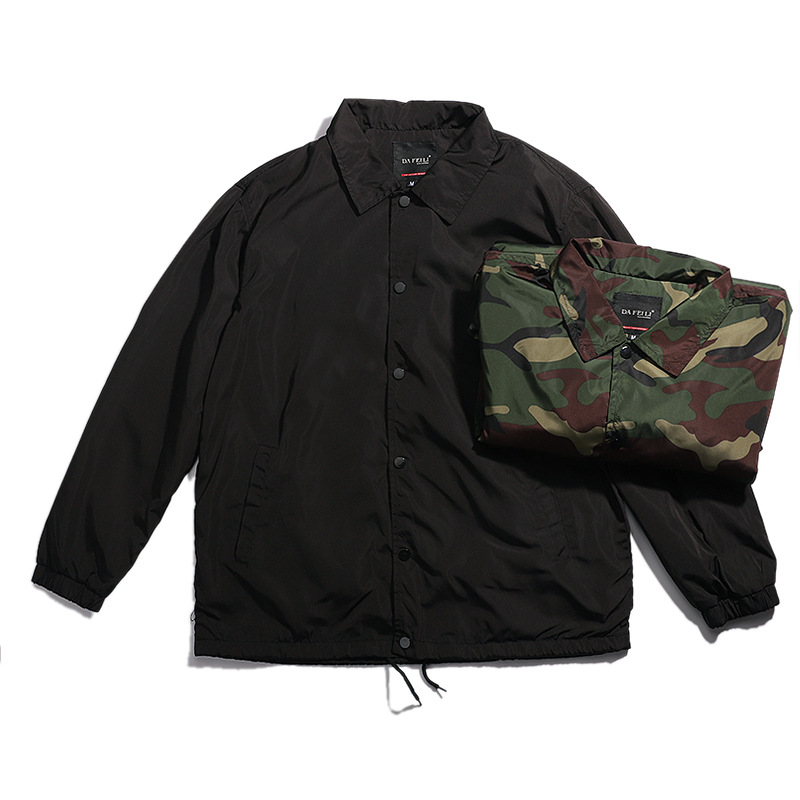 Nylon schwarze Regenjacke, grü – Vintage Windbreaker Nylon Bewertung und Preis