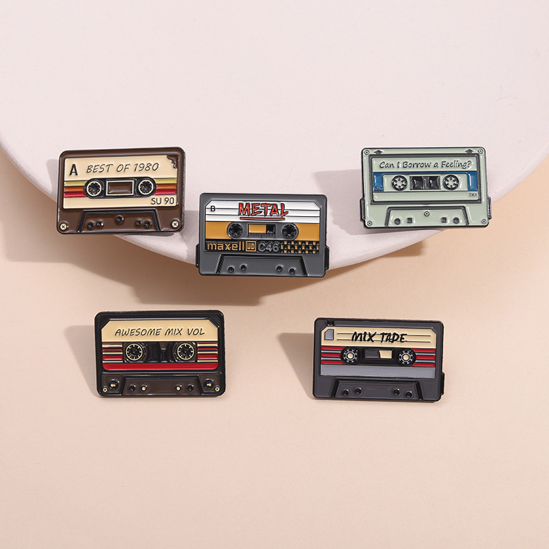 Vintage Musik Tape Emaille Bro – Vintage Vibes Fashion Bewertung und Preis