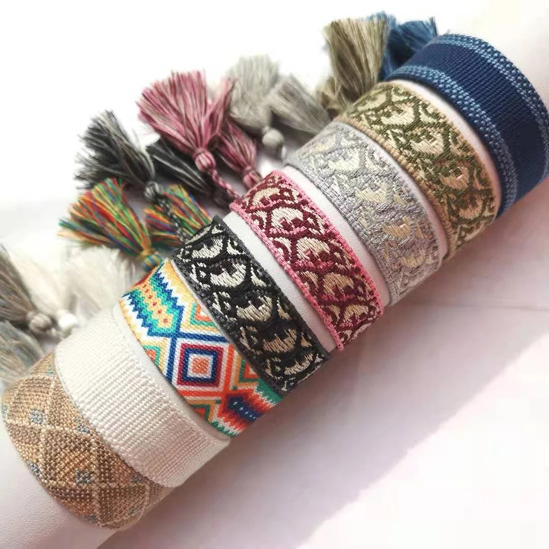 Plain Woven Armbänder Candy Fa – Vintage Vibes Fashion Bewertung und Preis