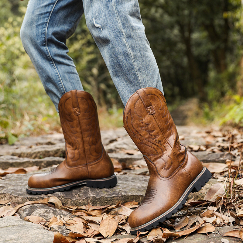 Herrenstiefel, klassische hand – Vintage Fashion For Men Bewertung und Preis