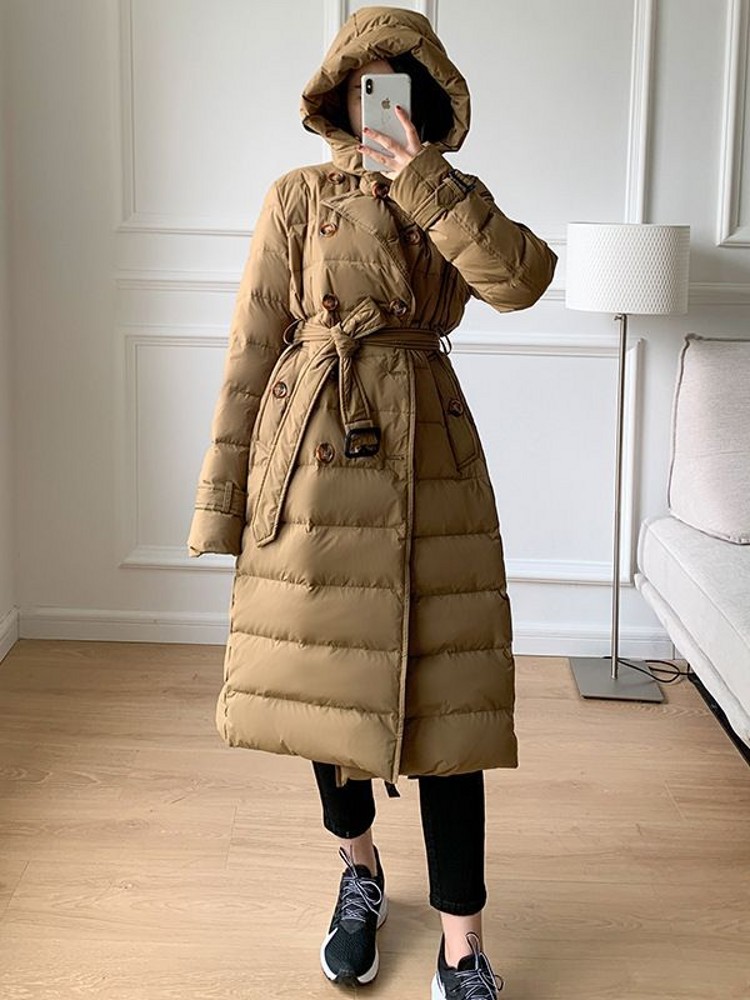 Frauen Winter Windjacke Lange  – Vintage Windbreaker Nylon Bewertung und Preis